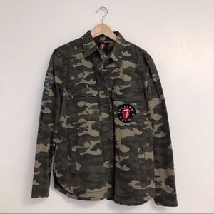 rolling stones camo jacket
